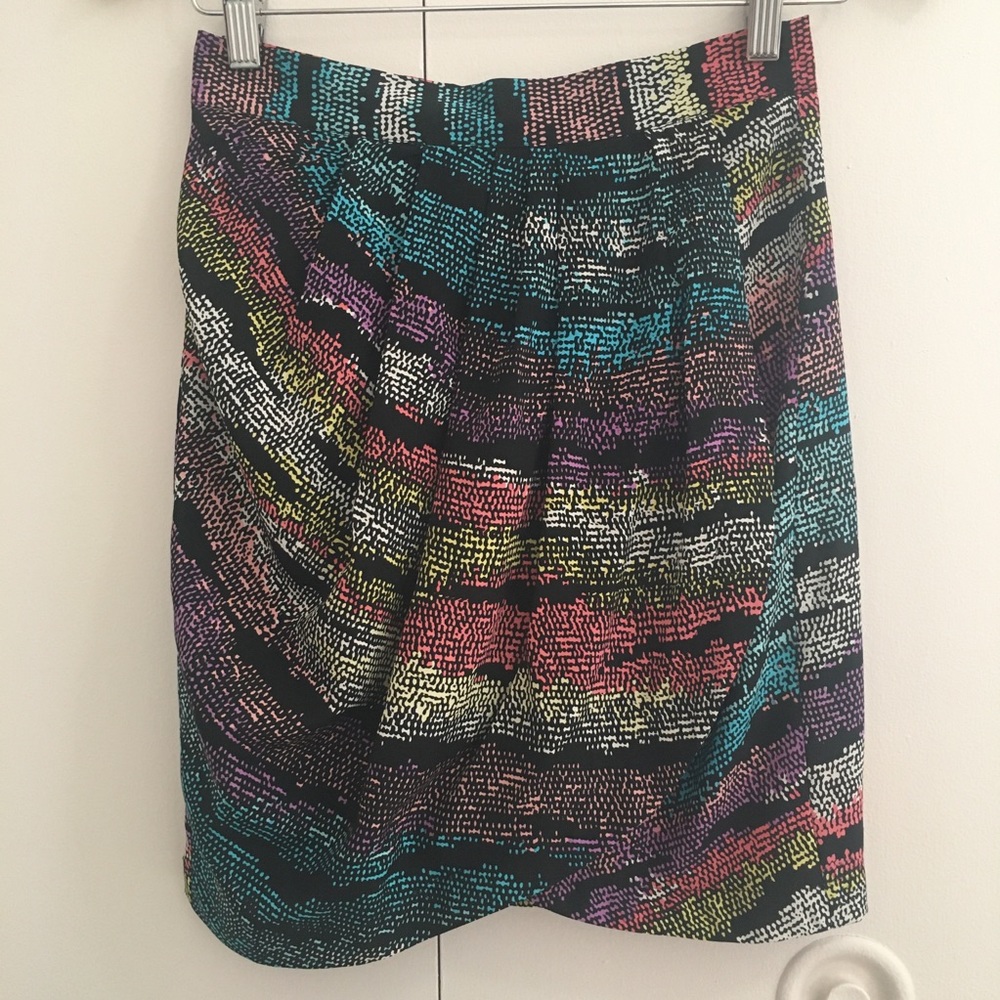 Yumi Kim Printed Silk Skirt